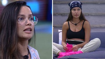 BBB21: Torta de climão! Juliette e Thais se estranham, batem boca e sister dispara: "Não gosta que eu lembre" - Reprodução/TV Globo