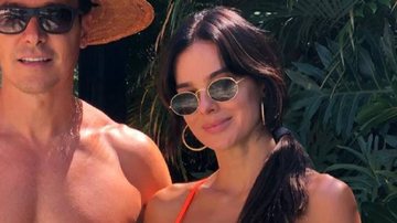 Só de biquíni, esposa de Rodrigo Faro choca a web ao ostentar cinturinha mínima e barriga sarada: "Corpão" - Reprodução/Instagram