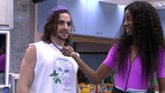 BBB21: Fiuk casa com Juliette em brincadeira mas sister impõe condição: "Sem o Gil" - Reprodução/TV Globo