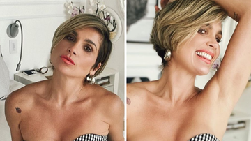 Flávia Alessandra coloca vestido sexy para ficar em casa e faz charme na cama de sua mansão: "Quem nunca?" - Reprodução/Instagram