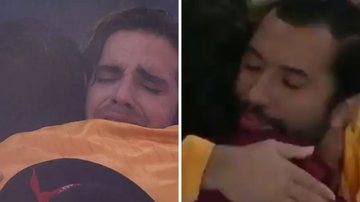 BBB21: Após amizade improvável, Fiuk abraça Gilberto, tem crise de choro e faz promessa: "Nunca vou te esquecer" - Reprodução/TV Globo