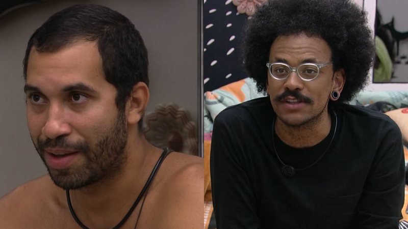BBB21: Gilberto cria teoria após recado de Tiago Leifert e toma invertida de João: "Nem tudo é sobre você" - Reprodução/TV Globo