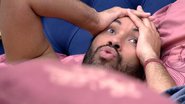 Giberto fala sobre beijo em Fiuk - Reprodução / TV Globo