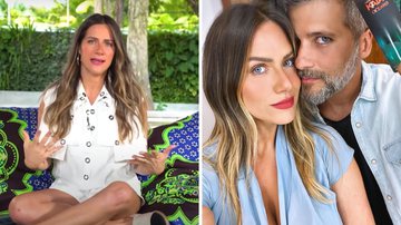 Sincera, Giovanna Ewbank comenta lista de ex-namoradas de Bruno Gagliasso: "Tem algumas que gosto" - Reprodução/TV Globo