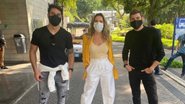 Ingrid Guimarães encontra ex-BBBs Caio e Rodolffo e eles elogiam filme da atriz "Eu dei risada demais" - Reprodução/Instagram