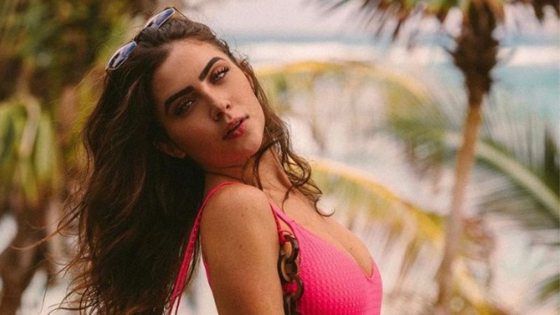 Jade Picon posa de biquini em praia do México - Reprodução/Instagram