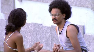 João Luiz se queixa de relacionamento com Pocah - Reprodução / TV Globo