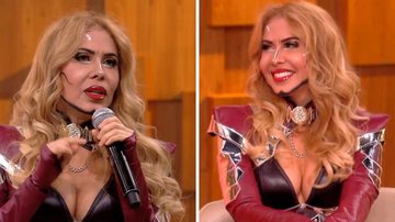 Maquiagem inusitada de Joelma no 'Encontro' gera discussão nas redes sociais: "Por que não pode?" - Reprodução/TV Globo
