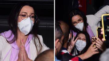 AgNews - Após o BBB21, Juliette Freire esbanja simpatia ao ser recebida por fãs aglomerados em aeroporto