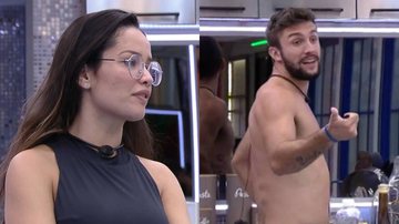 BBB21: Arthur revela ser vizinho de Pocah e é colocado contra a parede por Juliette: "Não era pobrezinho?" - Reprodução/TV Globo