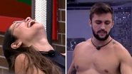 BBB21: Juliette imita Arthur transando com Carla Diaz e brother rebate: "Eu não sou um pedaço de carne" - Reprodução/TV Globo