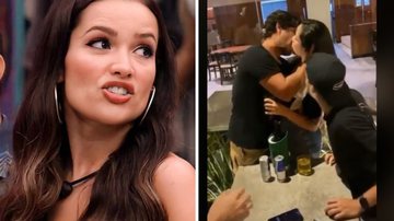 Empresário se pronuncia após vídeo de beijo quente em Juliette antes do BBB21 bombar: "Que dia maluco" - Reprodução/TV Globo