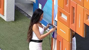 Juliette se despede do Big Fone no BBB21 - Reprodução/TV Globo