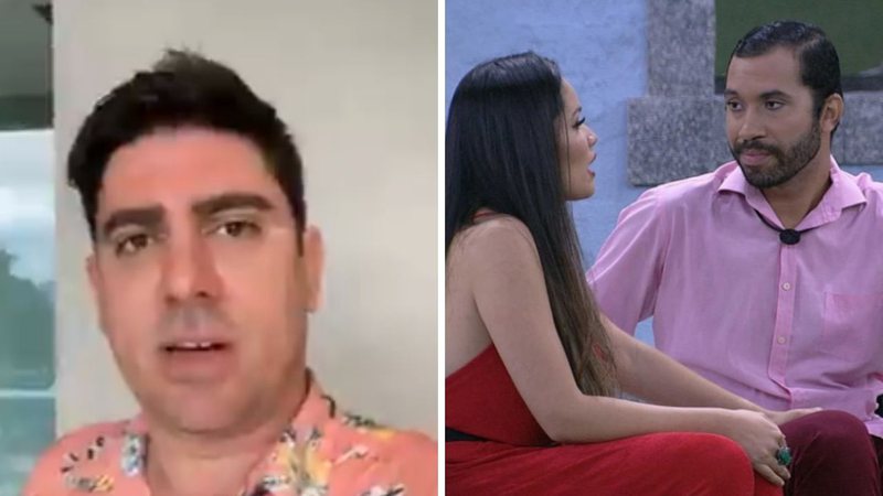 Marcelo Adnet faz avaliação sincera das diferenças entre Gilberto e Juliette no BBB21: "Se tivesse mais cérebro..." - Reprodução/TV Globo