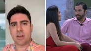 Marcelo Adnet faz avaliação sincera das diferenças entre Gilberto e Juliette no BBB21: "Se tivesse mais cérebro..." - Reprodução/TV Globo