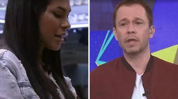 BBB21: Pocah reage com sinceridade após fala de Tiago Leifert durante o programa ao vivo: "Ele é bizarro, é sinistro" - Reprodução/TV Globo