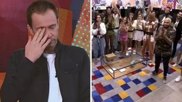 No especial BBB Dia 101, Tiago Leifert quebra o protocolo, tem crise de choro e comove a web: "O país tá machucado" - Reprodução/TV Globo