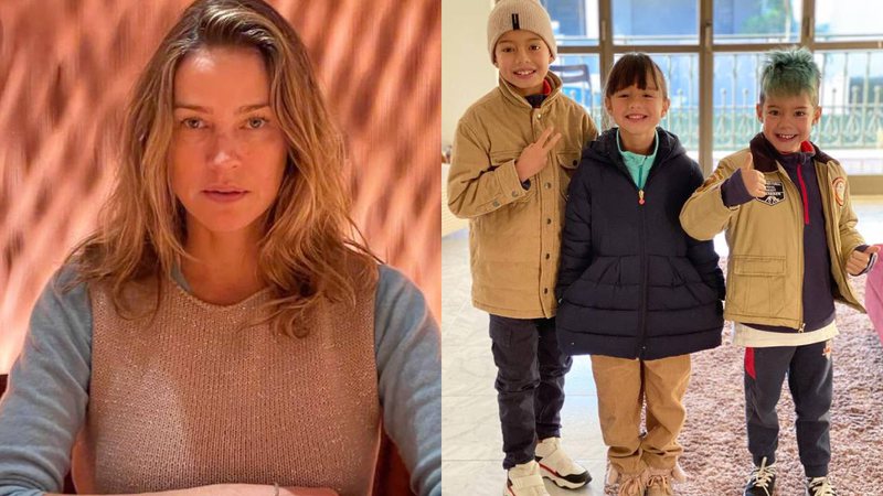 Luana Piovani admite dureza e revela que já passou sabão na boca dos filhos: "Estava falando palavrão" - Reprodução/Instagram