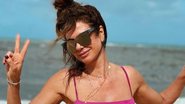 Aos 51 anos, Luciana Gimenez posa de biquíni e exibe corpão sarado na praia: "Tive que dar zoom" - Reprodução/Instagram