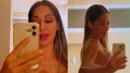 Após ficar 7 dias sem comer, Mayra Cardi surge com pouca roupa e exibe corpo nas redes - Reprodução/Instagram