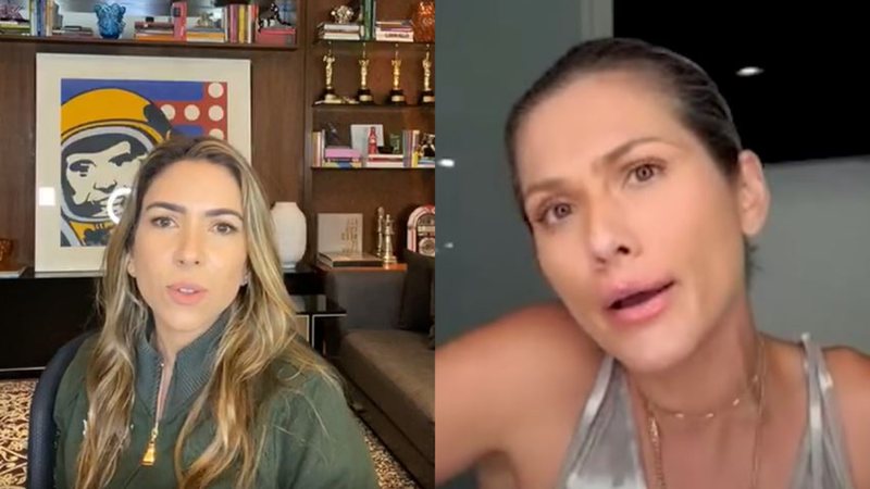 Patrícia Abravanel nega desavença com Lívia Andrade e explica situação - Reprodução / TV Globo