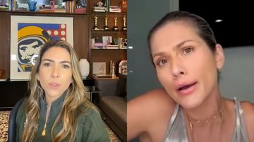 Patrícia Abravanel nega desavença com Lívia Andrade e explica situação - Reprodução / TV Globo