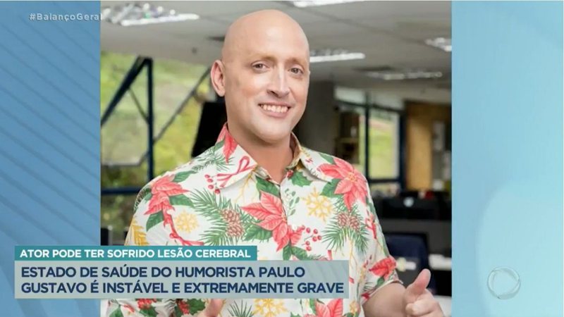 Record gera revolta ao mostrar família de Paulo Gustavo chorando dentro de hospital: "Desprezando a dor" - Reprodução/TV Globo