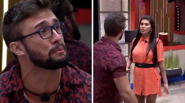 BBB21: Arthur chora ao levar um esculacho de Pocah por comportamento ao vivo: "Não vou passar pano" - Reprodução/TV Globo