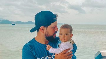 Que luxo! Filho bebê de Sorocaba surge com brinquedo de R$ 2 mil e fãs reagem: "Esse nasceu com sorte" - Reprodução/TV Globo