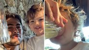 Como assim? Rafa Vitti mostra bebida curiosa que filha com Tatá Werneck ingere: "Gosta de sabor ácido" - Reprodução/Instagram