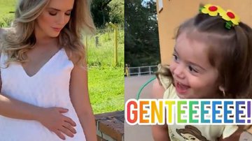 Grávida do segundo filho, Thaeme Mariôto revela sexo e nome do bebê em vídeo comovente: “Forma mais especial” - Reprodução/Carlos Azevedo