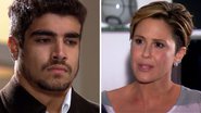 A amante do rapaz está perdendo cada vez mais espaço para a jovem; confira - Reprodução/TV Globo