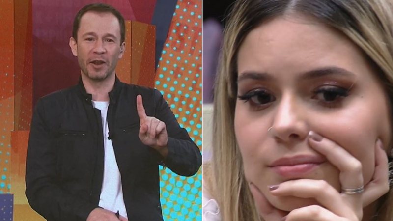 Tiago Leifert faz piada com Viih Tube e diverte ex-confinados - Reprodução / TV Globo
