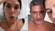 Viúva de Tom Veiga resgata vídeo pós-operada após acusações: "Eu tinha condições de agredir alguém?" - Reprodução/TV Globo