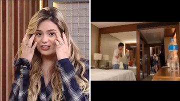 BBB21: Abalada, Viih Tube se desespera ao reencontrar o namorado em quarto de hotel: "Não tá tudo bem" - Reprodução/TV Globo