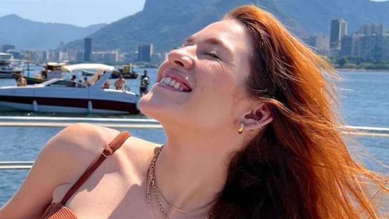Ana Clara curte passeio de barco de biquíni meia-taça e corpão choca: "Sereia" - Reprodução/Instagram