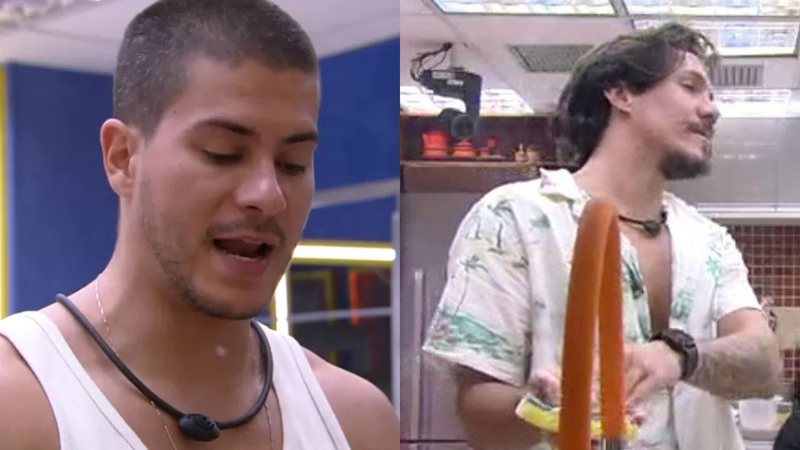 BBB22: Arthur e Eliezer não perdoam e descascam ex-brother: "Fez jogo duplo" - Reprodução/TV Globo