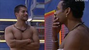 BBB22: Arthur Aguiar revela informação privilegiada a P.A.: "Não quero saibam" - Reprodução/TV Globo