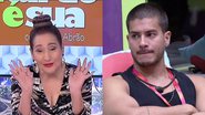 BBB22: Sonia Abrão fica em choque com decisão de equipe de Arthur - Reprodução/RedeTV!/Globo
