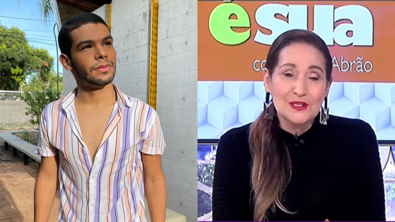 Sonia Abrão se choca com mudanças estéticas de ex-BBB Vyni - Reprodução/RedeTV!/Intagram