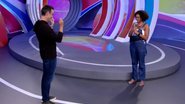 BBB22: Tadeu Schmidt quebra o protocolo e faz homenagem para Jessi: "Você pode tudo" - Reprodução/TV Globo