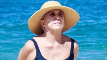 Betty Faria desfila corpo ao natural de maiô aos 80 anos - AgNews