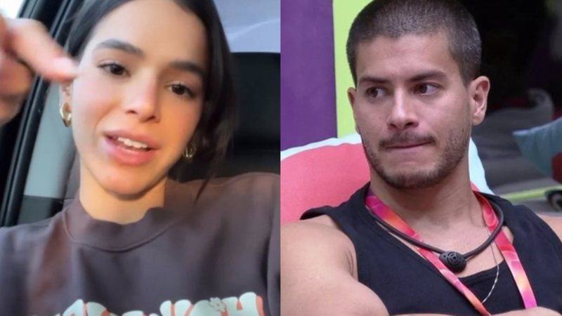 BBB22: Bruna Marquezine não se cala e acaba com fã de Arthur: "Onde isso?" - Reprodução / Instagram / TV Globo