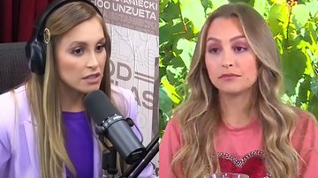 Ex-BBB Carla Diaz relembra constrangimento no 'Mais Você' - Reprodução/PodDelas/YouTube e Reprodução/TV Globo
