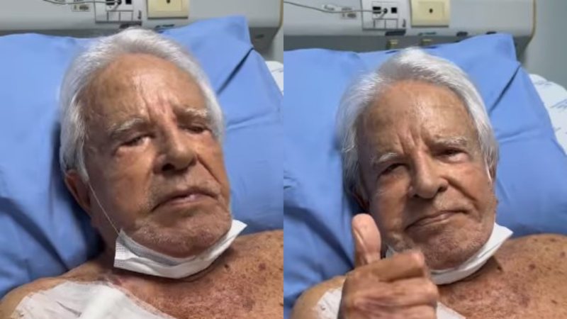 Aos 94 anos, Cid Moreira tranquiliza fãs após cirurgia delicada: "Nova etapa" - Reprodução / Instagram