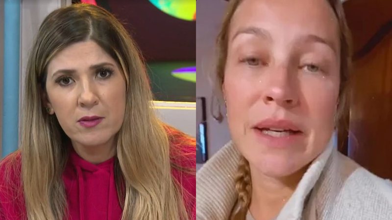 Luana Piovani foi alvo de uma alfinetada de Dani Calabresa durante o 'CAT BBB' desta semana - Reprodução/TV Globo