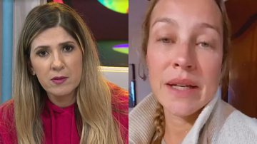 Luana Piovani foi alvo de uma alfinetada de Dani Calabresa durante o 'CAT BBB' desta semana - Reprodução/TV Globo