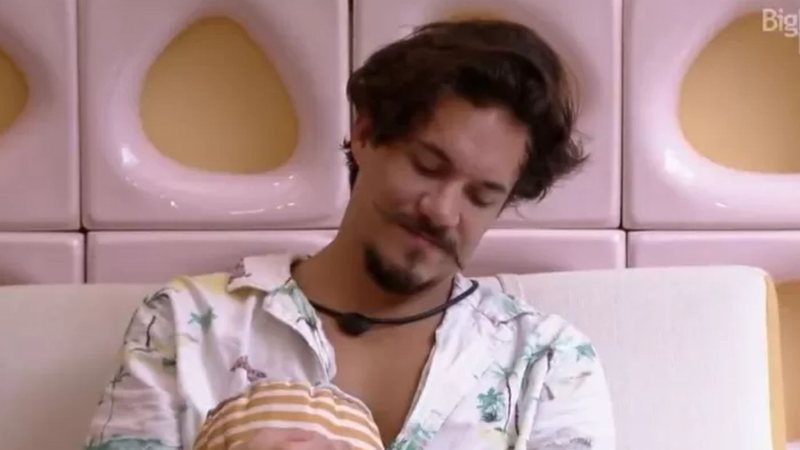 BBB22: Eliezer se atrapalha e chama nome de brother eliminado: "Tadeu já levou" - Reprodução/TV Globo