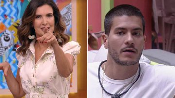 Fátima Bernardes manda recado para a torcida de Arthur Aguiar: "Não escolhemos" - Reprodução/TV Globo