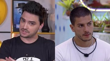 Felipe Neto não gostou nada de saber que fãs de Arthur Aguiar querem eliminar Linn da Quebrada do BBB22 - Reprodução/TV Globo